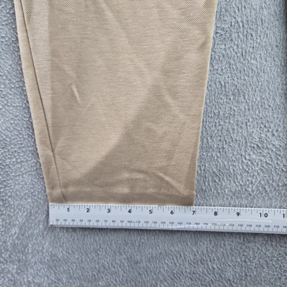 Simply Vera Wang Women Pants 12 Brown Dress Pants High Rise Skinny Ankle 26" NWT - Picture 11 of 13